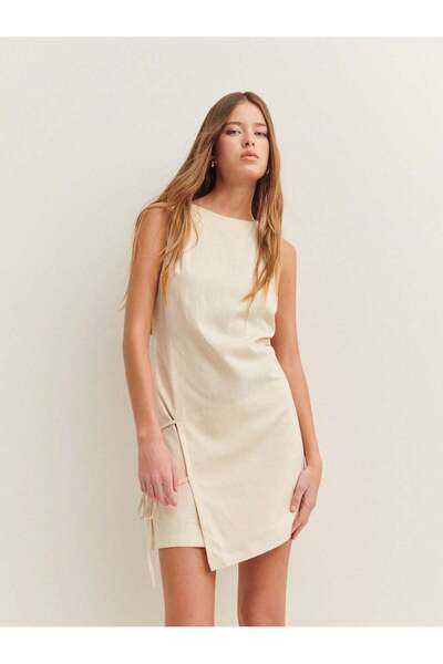 Sheya Rochie mini, bej - S