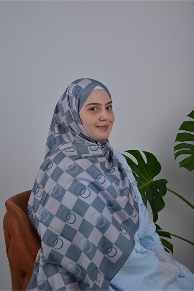 Mila Kareli Halka Desenli Şal