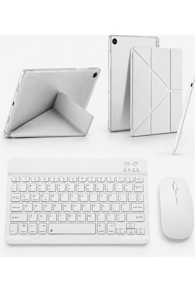 Five e Samsung Galaxy Tab A11 8.7 Inc ile Uyumlu Origami Combo Türkçe Klavyel...