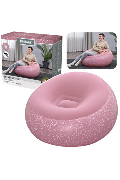 BESTWAY Scaun gonflabil roz 75155