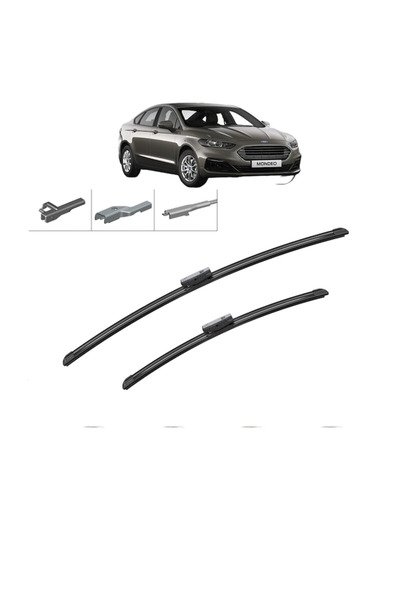 Bosch Set de 2 ștergătoare FORD MONDEO V Sedan (CD) 2012-2019, pentru parbriz...