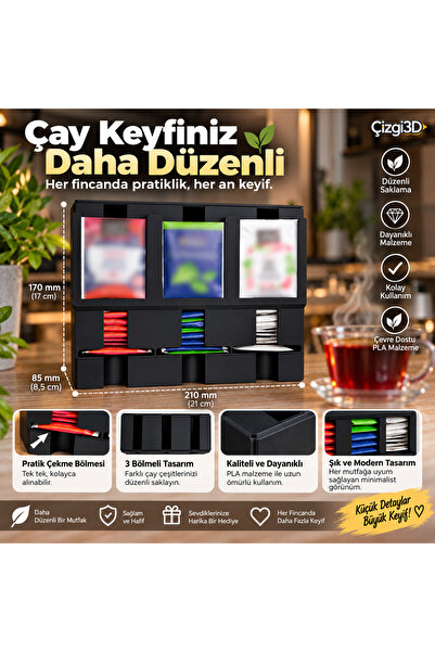 Tezgah üstü çaylık