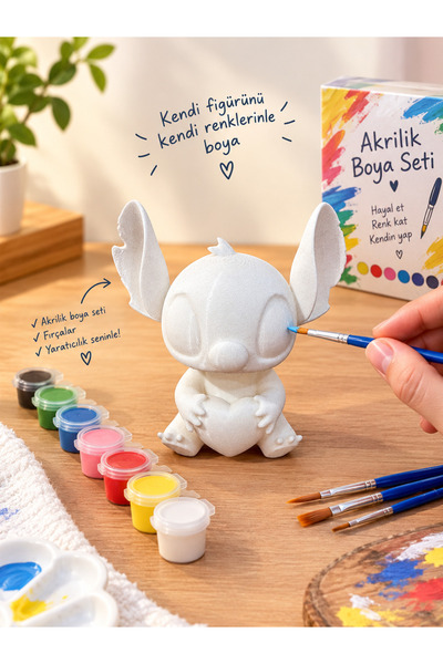 Genel Markalar stitch boyama figürü