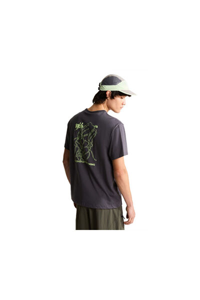 THE NORTH FACE تي شيرت U NSE SLOPES RLX SS TEE-GRAPHIC للجنسين للاستخدام الخا...