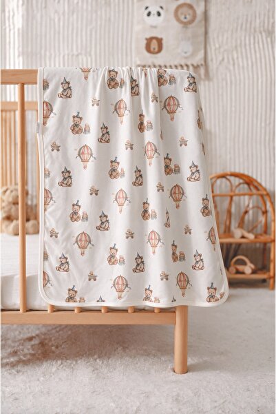 Lilabio 100% Cotton Baby Blanket 80X80 cm
