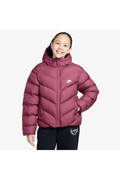 Nike Sportswear Therma-Fit All Day Play Puffer Kız Çocuk Günlük Stil Mont Kab...