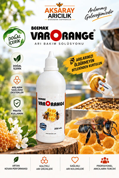 Aksaray Arıcılık Beemax Varorange 250 ml Arı Bakım Solüsyonu
