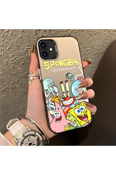 CHICASELUX حافظة كرتونية للأطفال متوافقة مع هاتف iPhone 12/12 Pro، مجموعة شخص...