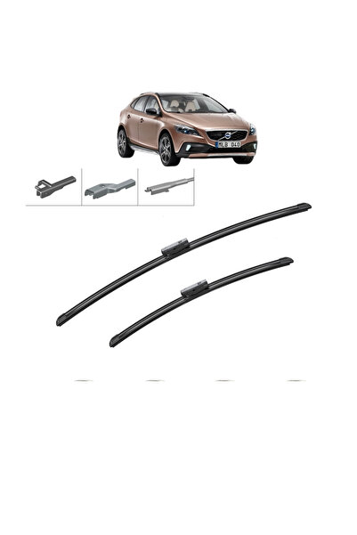 Bosch Σετ 2 υαλοκαθαριστήρων VOLVO V40 Cross Country (526) 2012-2019, για παρ...