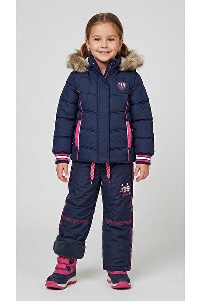 ADA YILDIZ KİDS Girl's Fleece Winter Parachute Sweatpants 3/6 Years