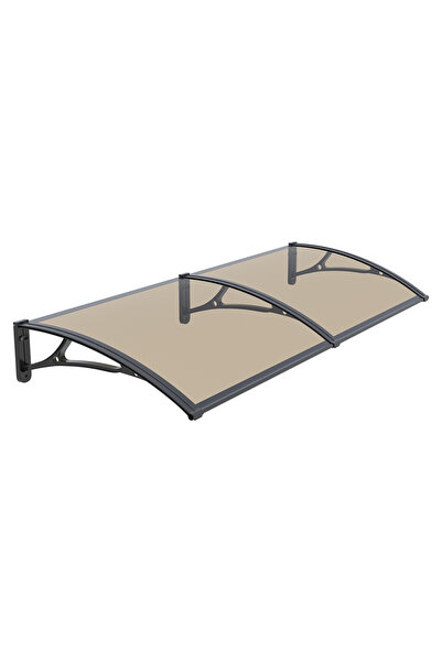 MAPROFI Τέντα PLEXIGAS PRO 120x150 εκ., Πολυκαρβονικό Ακρυλικό 2,5 χιλ., Στηρ...