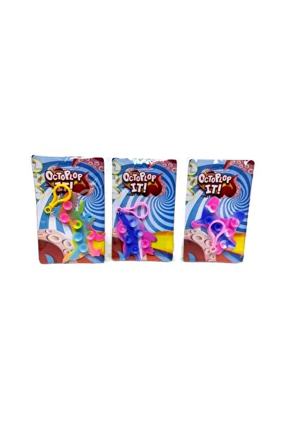 Fidget Its Jucărie-breloc cu ventuze Fidget Toys Squidopop OctoPlop It!, sili...