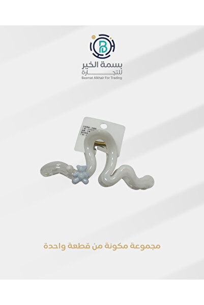 VOGKING مشبك شعر بمزلاج للسيدات اكسسوار شعر عملي وأنيق حجم كبير قطعة واحدة