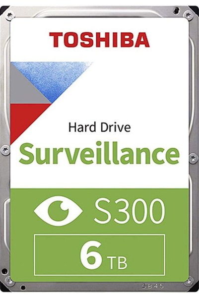 Toshiba 6 TB S300 3.5'' Surveillance Harddisk Güvenlik