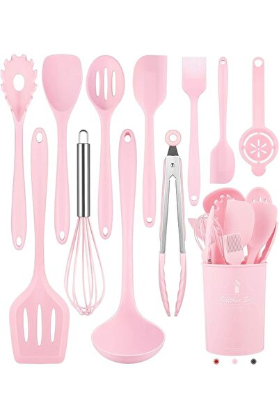 Arabest Silicone Cooking Utensils Set, 12 Pcs Kitchen Utensils Set, Non-stick...