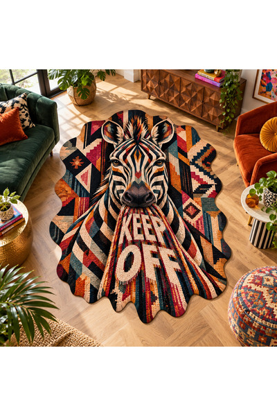 Rugs Modern Halı SDTplus Keep Off – Covor decorativ modern, cu țesătură cu mo...