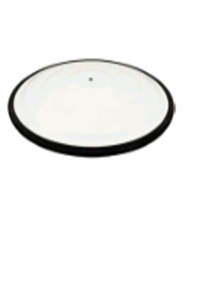 Genel Markalar Yuvarlak Tablalı Metal Masa Ayağı - 72.5 cm (Beyaz)