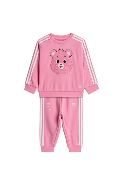 adidas Βρεφικό Σετ Care Bears Χαλαρό Σετ με Μπλούζα 86
