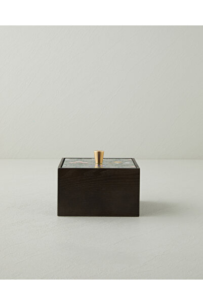 English Home Kayle Mdf Dekoratif Kutu 14x10 cm Kahverengi
