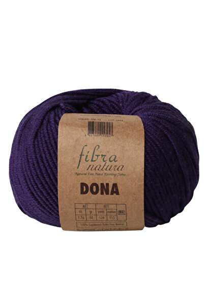 Fibra Natura خيط دونا 100% صوف ميرينو فائق النعومة للحياكة اليدوية 50 جرام 11...