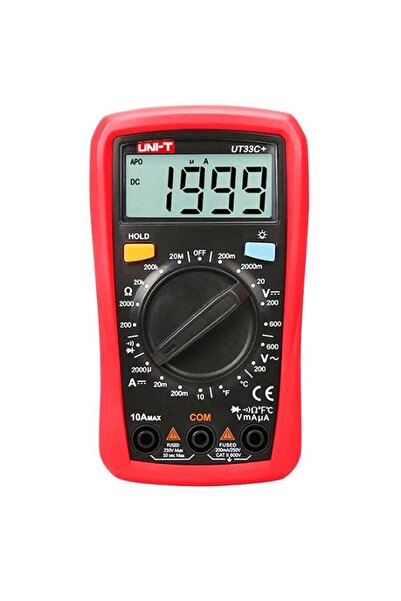 unı-t UT33C+ Dijital Multimetre Ölçü Aleti