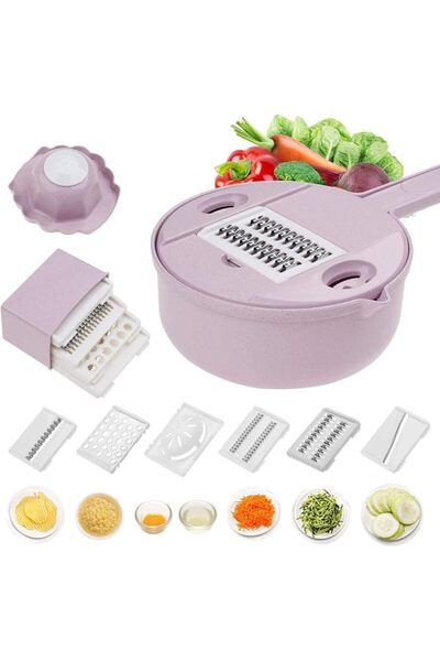 GENERAL Vegetable Slicer-10 in 1 Vegetable Spiralizer Mandoline Cutter and Sh...