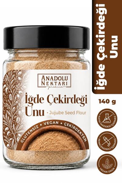 Anadolu Nektarı İğde ve Çekirdeği Unu 140 g – Öğütülmüş İğde Tozu