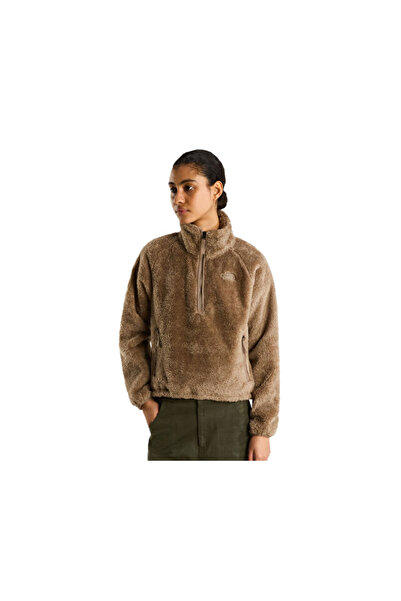 THE NORTH FACE W Osito Evolve 1/2 Zip Jacket Women's Outdoor Quarter Zip Flee...