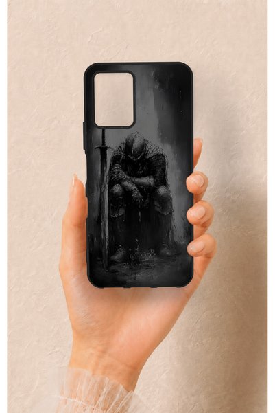 Vip Case حافظة سيليكون متوافقة مع هاتف Vivo Y33S بنمط Yorgun Knight