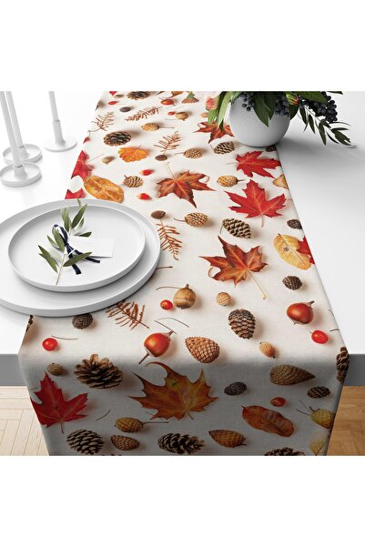 Filamente Digital Printed Runner - Floral/Leaf Pattern / Autumn Series - 140X...