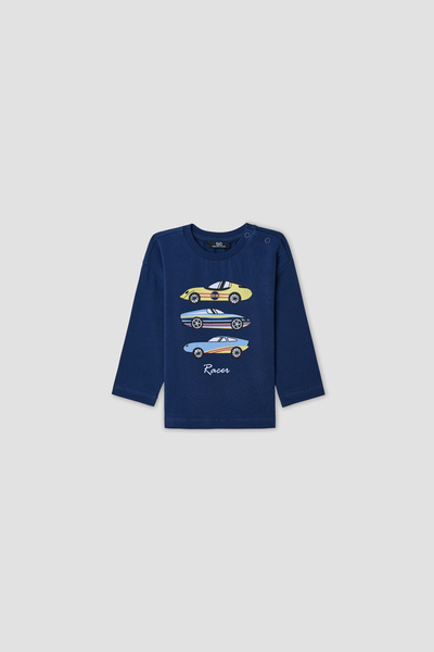 B&G Baby Boy Navy Blue Tshirt