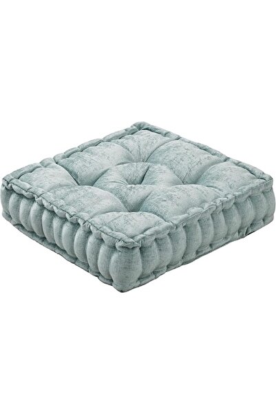 Intelligent Design Azza Poly Chenille Square Floor Pillow Cushion, 20"x20"x5"...