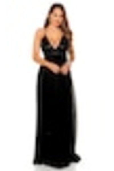 Gosse Rochie lungă negru-nuci
