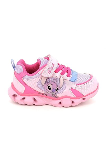 Disney Παιδικό Αθλητικό Παπούτσι για Κορίτσι Stitch & Angel Χρώματος Ροζ LS00...