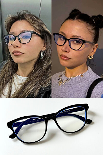LUNE EYEWEAR MANİFEST HİLAL CAT EYE MAVİ IŞIK KORUMALI GÖZLÜK