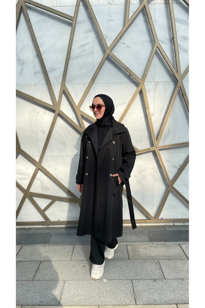 Thebomb معطف إيسيلا المبطن بأزرار