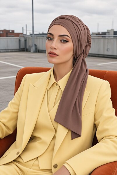 Aisha's Design شال قطني ممشط برباط، BT-1