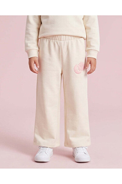 REDTAG Girls Ivory Plain Active Pnats