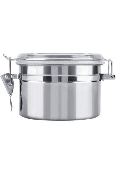 Sorandy Stainless Steel Coffee Grounds Beans Container Canister Metal Food St...