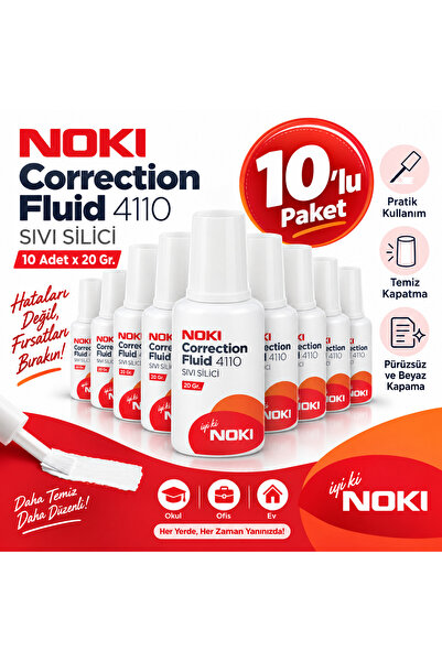 Noki Sıvı Silici 20 Gr 10’lu Paket
