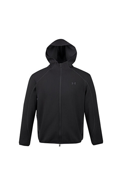 Under Armour Unstoppable Fleece Erkek Siyah Kapüşonlu Ceket