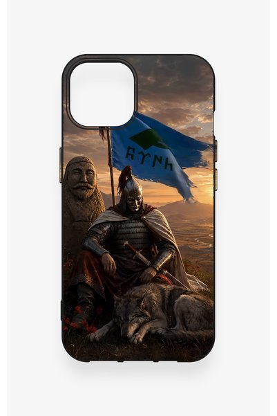 Vip Case iPhone 13 Compatible Kıpçak Military Patterned Silicone Case