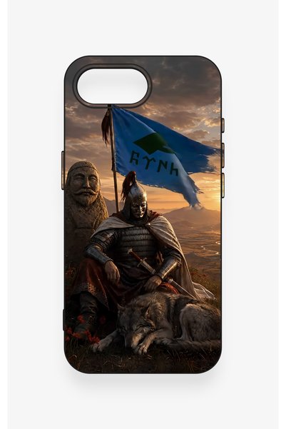 Vip Case iPhone 16E Compatible Kıpçak Military Patterned Silicone Case