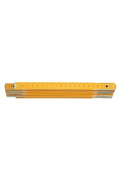 Vorel Metru pliant din lemn 2 m /cu accesorii/ / 15020 /