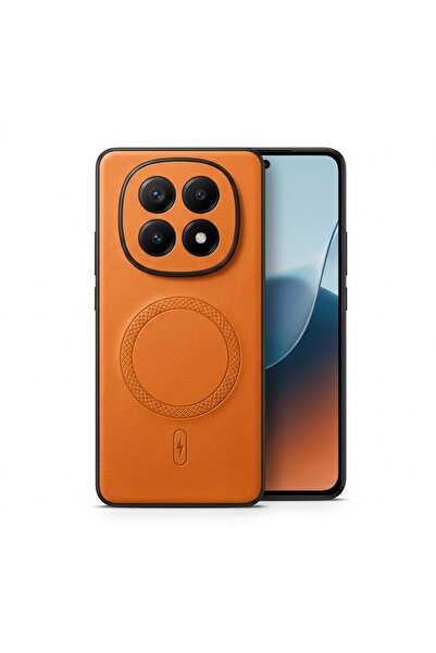 Nezih Case Redmi Note 15 Pro 4G ile Uyumlu Kamera Korumalı Suni Deri Manyetik...