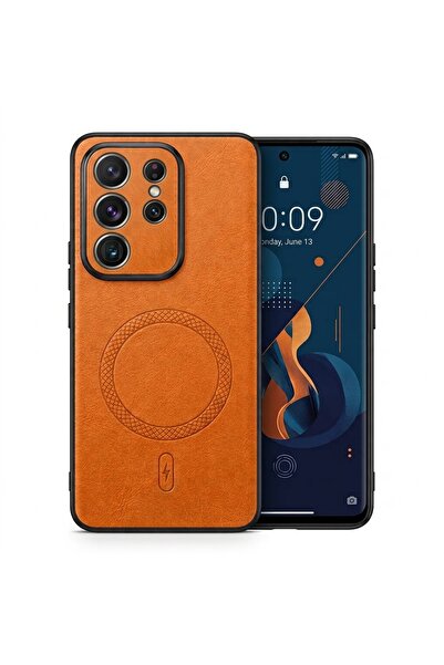 Nezih Case Vivo Y29 ile Uyumlu Kamera Korumalı Suni Deri Manyetik Şarj Özelli...