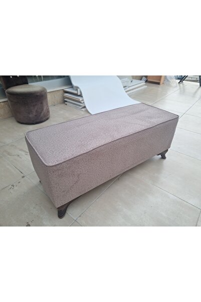 PUF BENCH 112×42 SILINEBILIR POLARLI KUMAŞ
