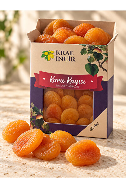 LİNORA Kuru Kayısı Jumbo Boy- Glutensiz & Vegan 1Kg
