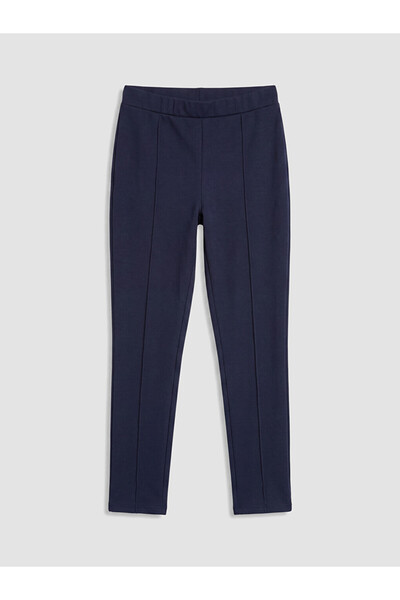 LC Waikiki Rmz Gi̇yi̇m Farkiyla Girls' Stitched Detailed Leggings Pants