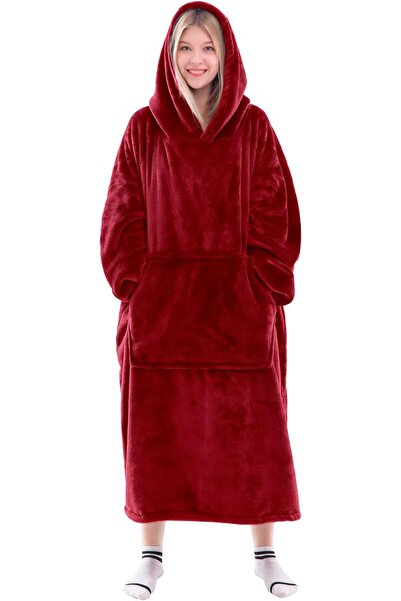 GENERAL Waitu Wearable Blanket Sweatshirt for Women and Men, Super Warm and C...